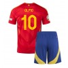 Spanien Dani Olmo #10 Heimtrikot EM 2024 Kurzarm (+ kurze hosen)